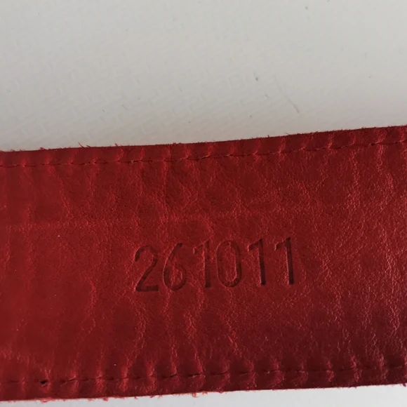 Shabbies Stylish Red Belt Shabbies Stylish Red Belt main image 4